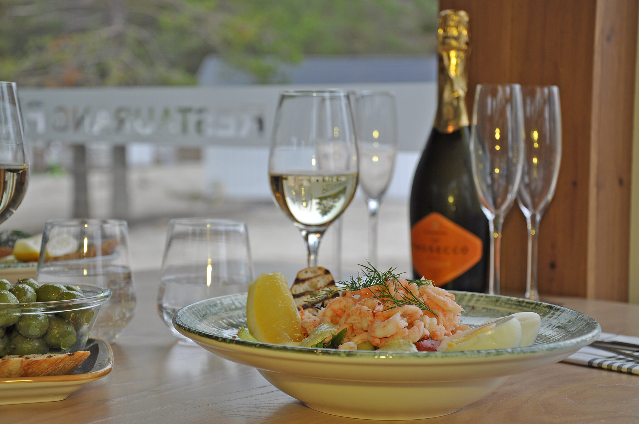 Restaurang Pärlan - I fantastiska Salusand